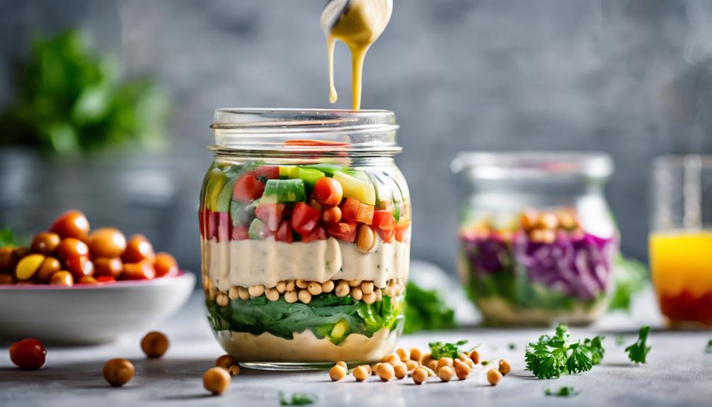 tangy chickpea salad dressing