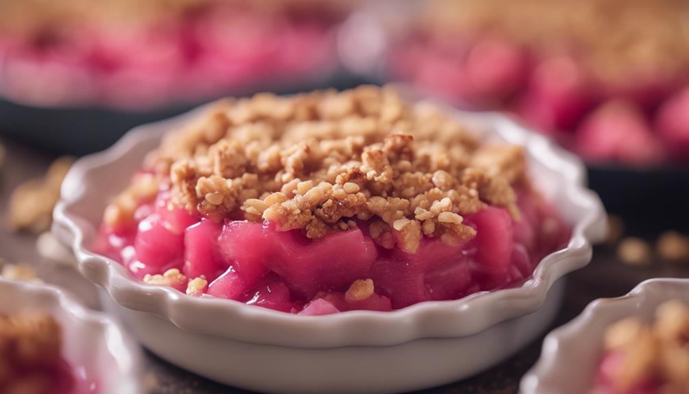 tart and tangy rhubarb