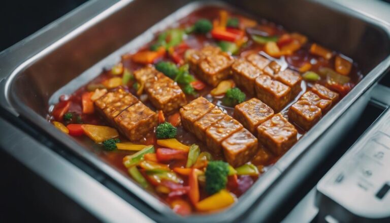 Sous Vide Sweet and Sour Tempeh