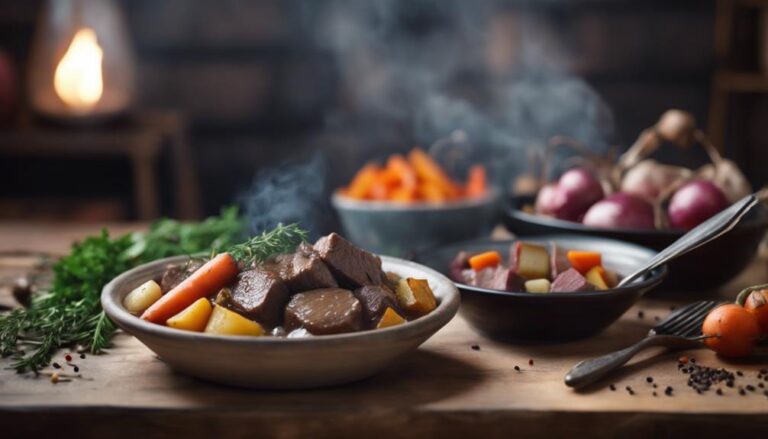 Sous Vide Beef Stew With Root Vegetables