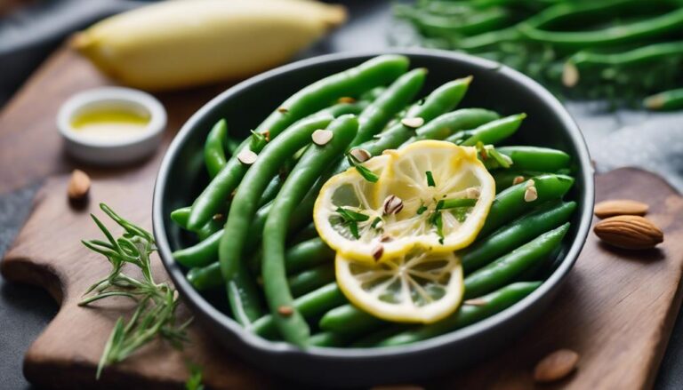 Sous Vide Green Bean Almondine