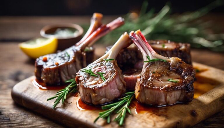 Sous Vide Lamb Chops With Rosemary and Garlic