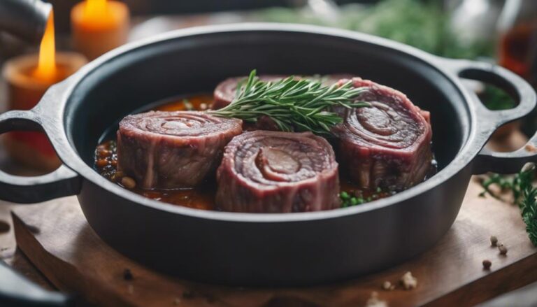 Sous Vide Muskox Osso Buco