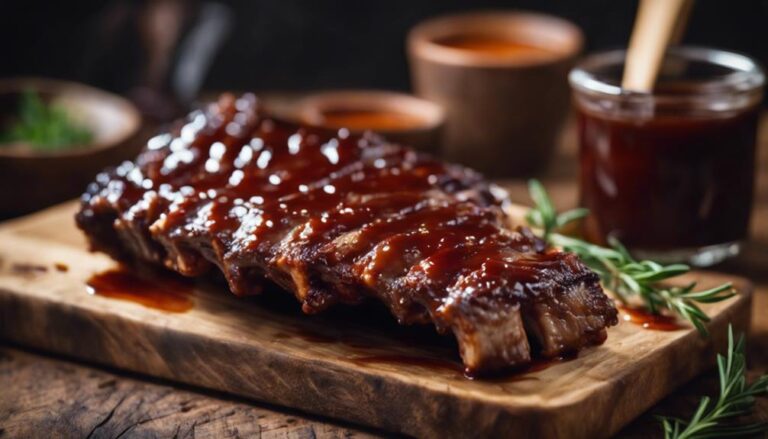 Sous Vide Pork Ribs With Low-Carb BBQ Sauce