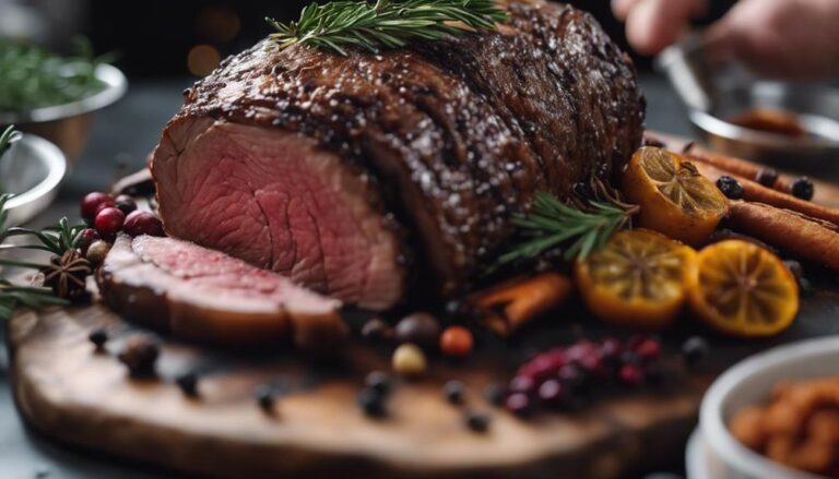 Sous Vide Reindeer Roast With Juniper Berries