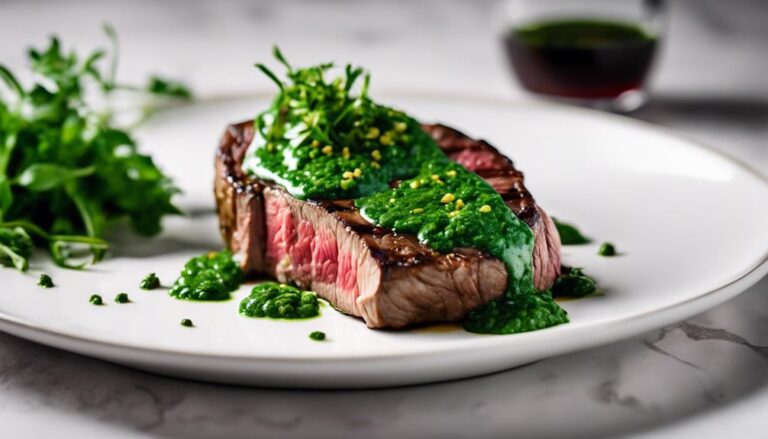 Sous Vide Steak With Chimichurri Sauce