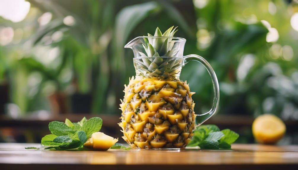 tropical fruit variety display