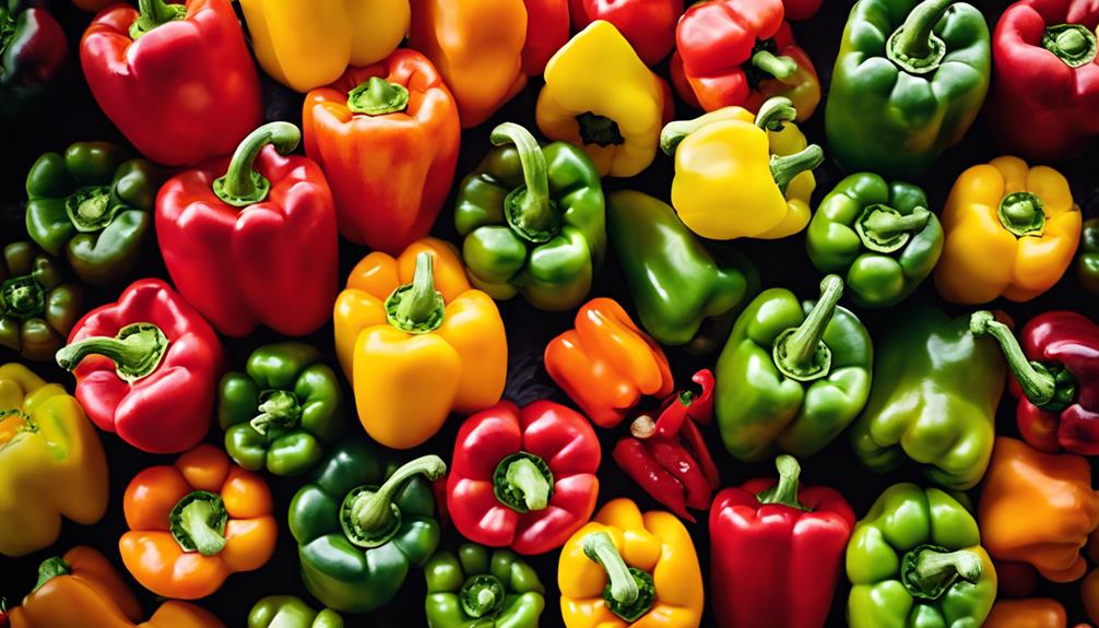 types of bell peppers