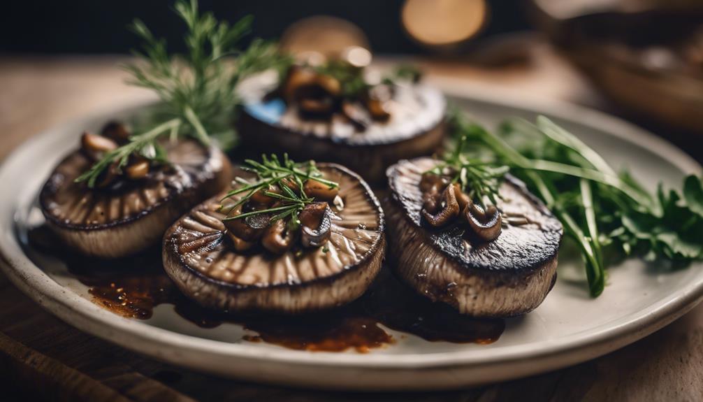 umami in mushroom dishes