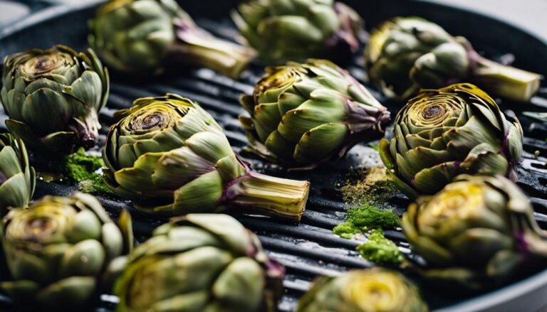 Sous Vide Grilled Artichokes With Kelp Powder