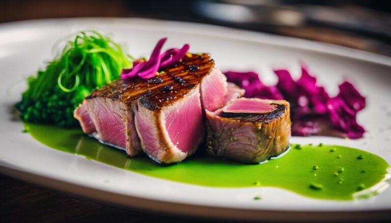 Pescetarian Diet Sous Vide Seared Tuna With Wasabi Mash