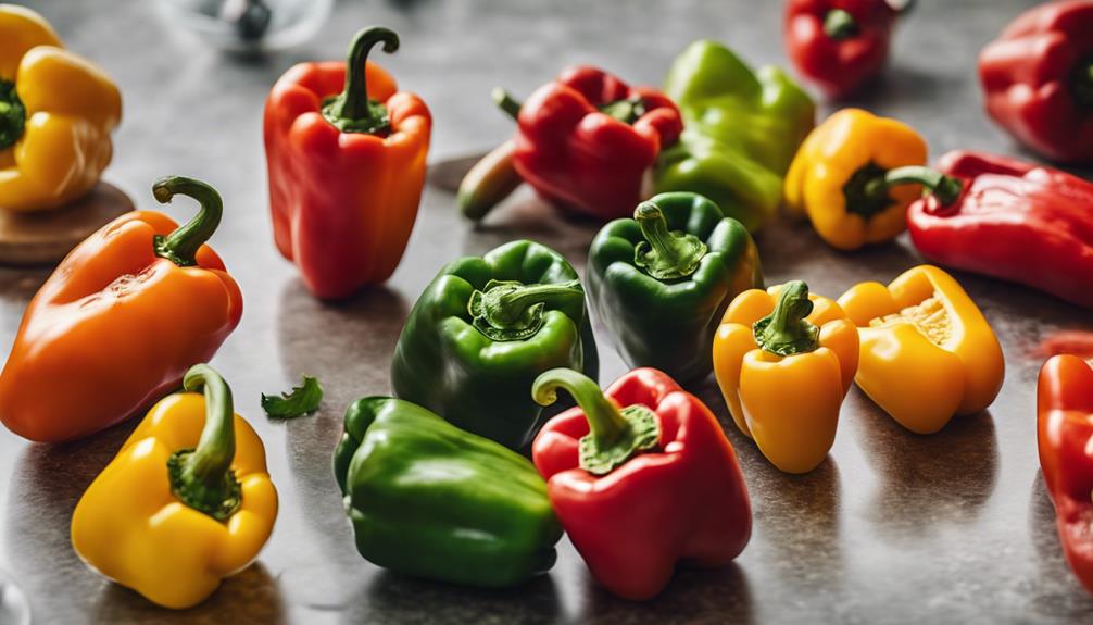 varieties of bell peppers