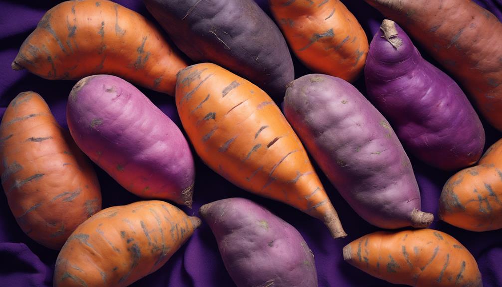 varieties of sweet potatoes