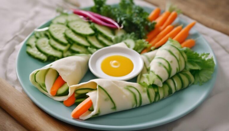 Ovo Vegetarianism Veggie Spring Rolls With Egg Wrap