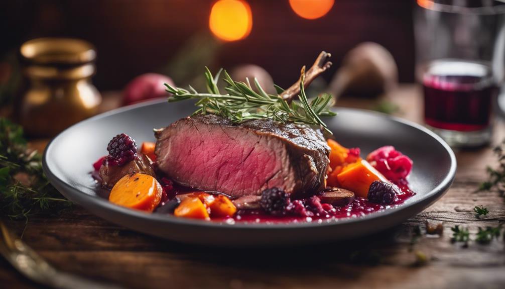 venison and unique flavors