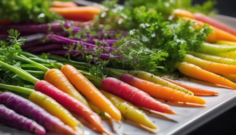 Sous Vide Rainbow Carrot Salad With Citrus Dressing