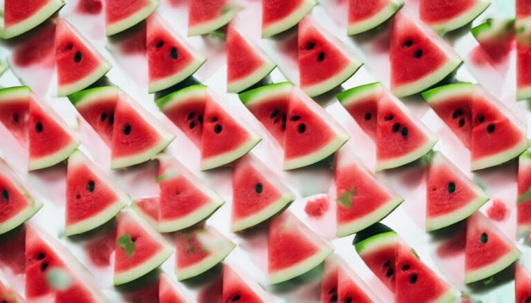 Sous Vide Watermelon Cubes With Mint