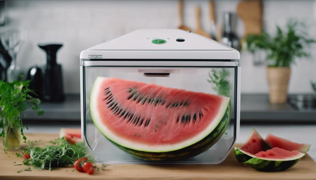 watermelon in sous vide