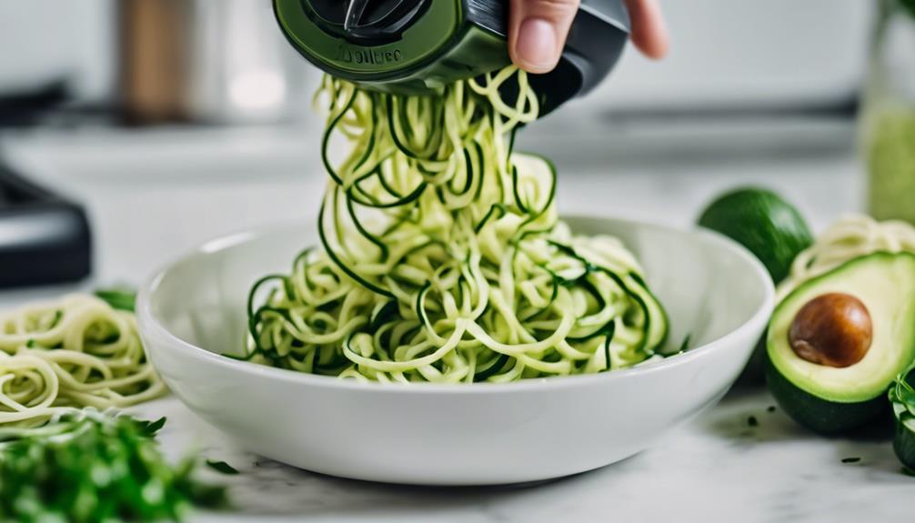 zesty zucchini noodle recipe