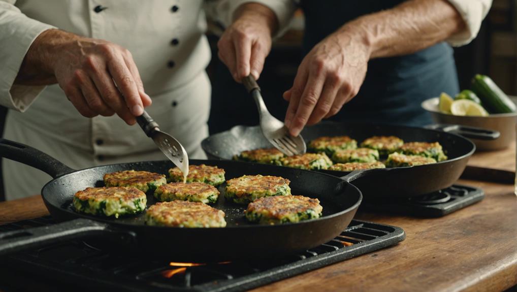 zucchini fritters recipe origin