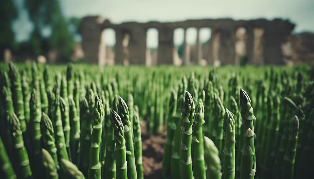 ancient roots of asparagus