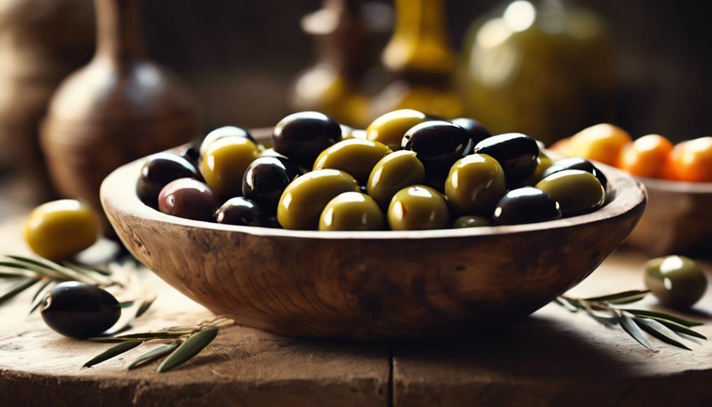 ancient roots of olives