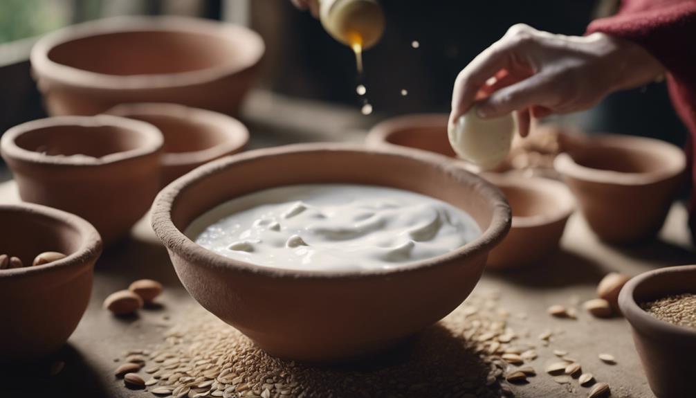 ancient yogurt production methods