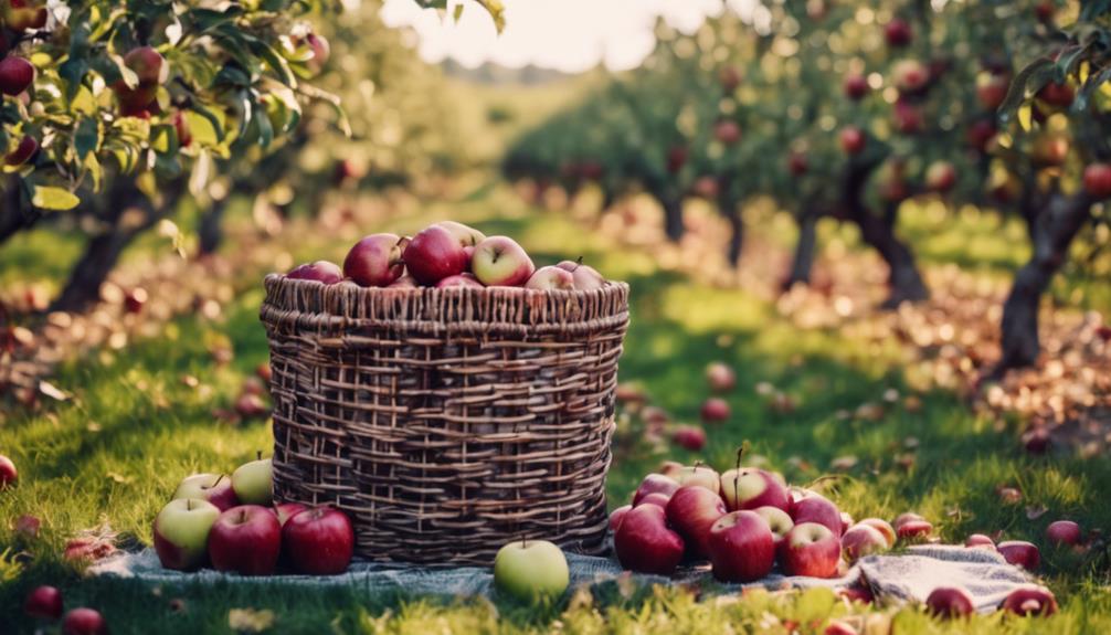 apple picking in september