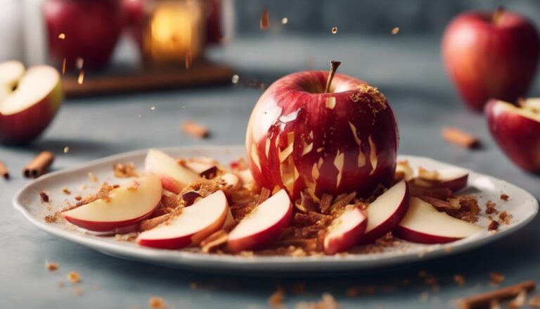 Snack Sous Vide Red Apple Slices With Honey