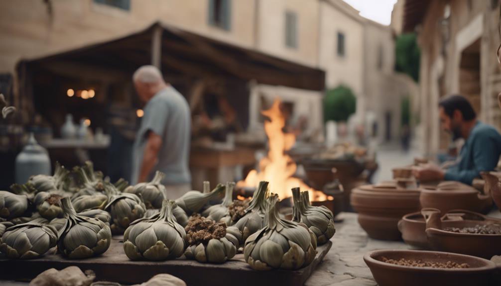 artichokes historical culinary significance