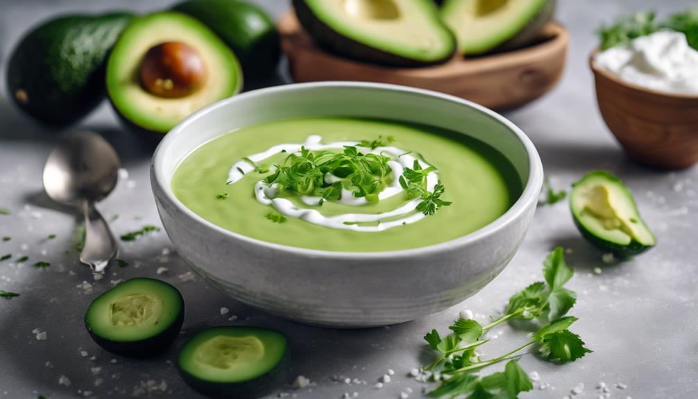 avocado soup recipe ideas