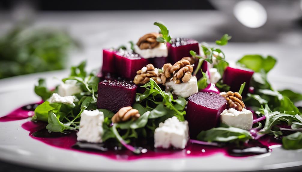 beet and goat cheese