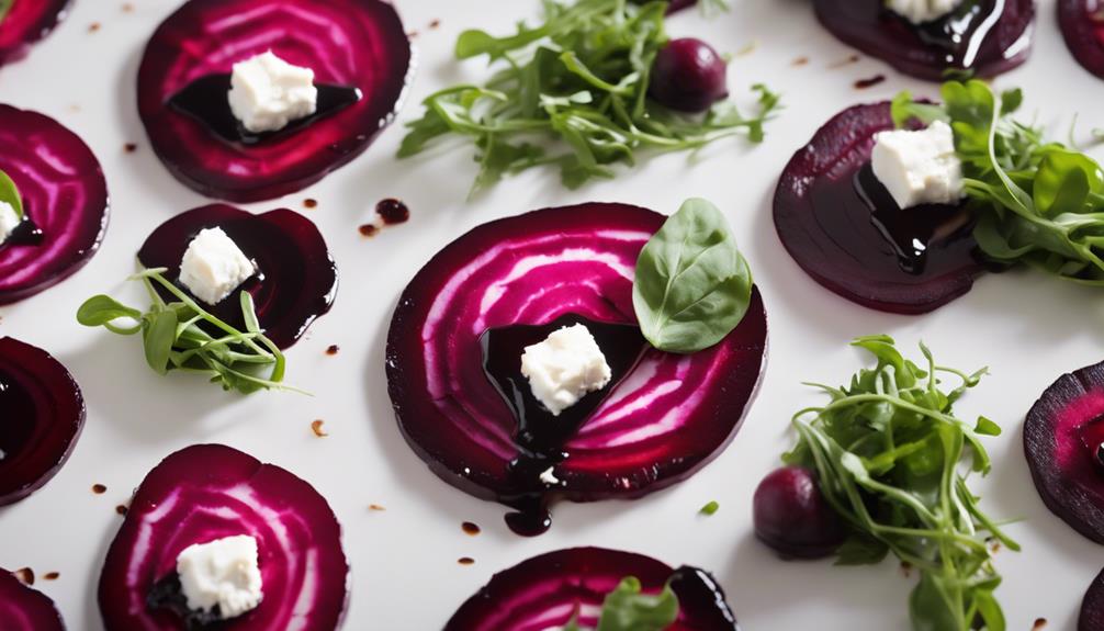 beet infused culinary creations