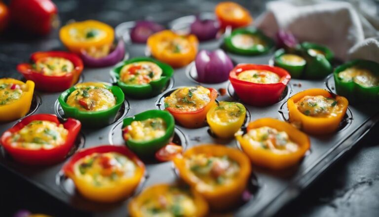 Sous Vide Egg Muffins With Bell Peppers and Onions