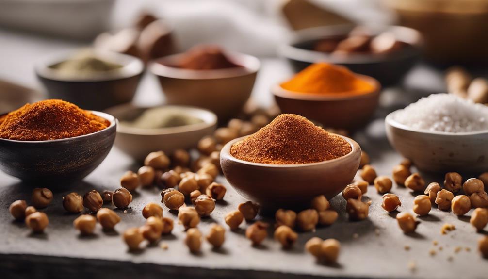 chickpea spice essentials listed