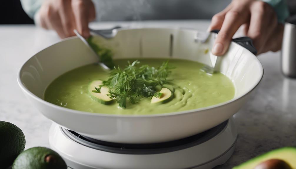 chilled avocado soup recipe