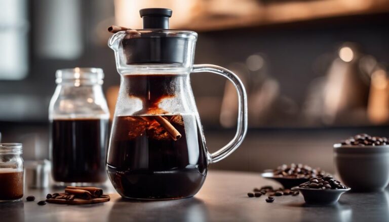 Sous Vide Cold Brew Coffee With Cinnamon