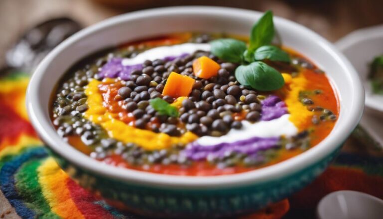 Rainbow Lentil Soup