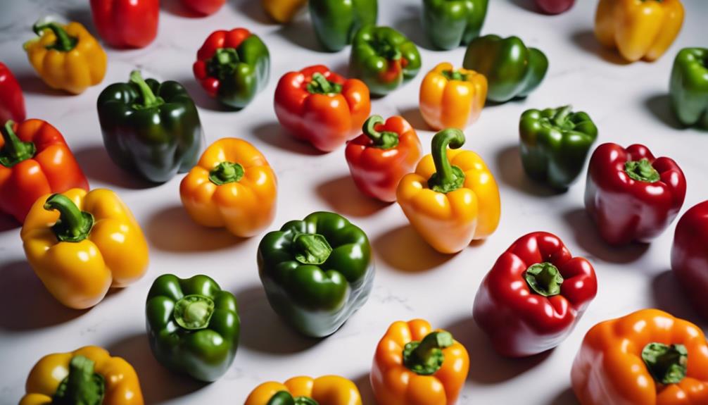 colorful bell pepper varieties