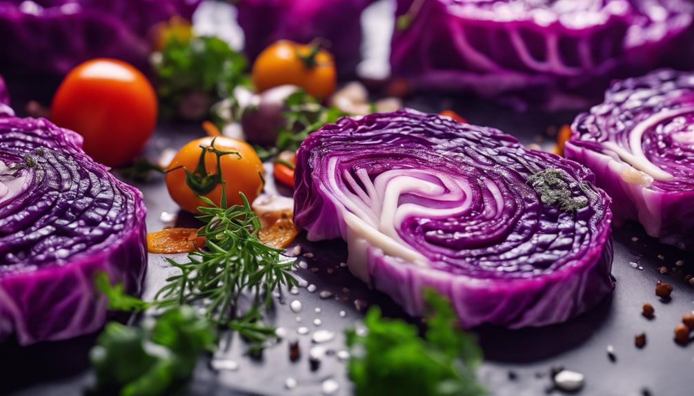 colorful cabbage cuisine feast