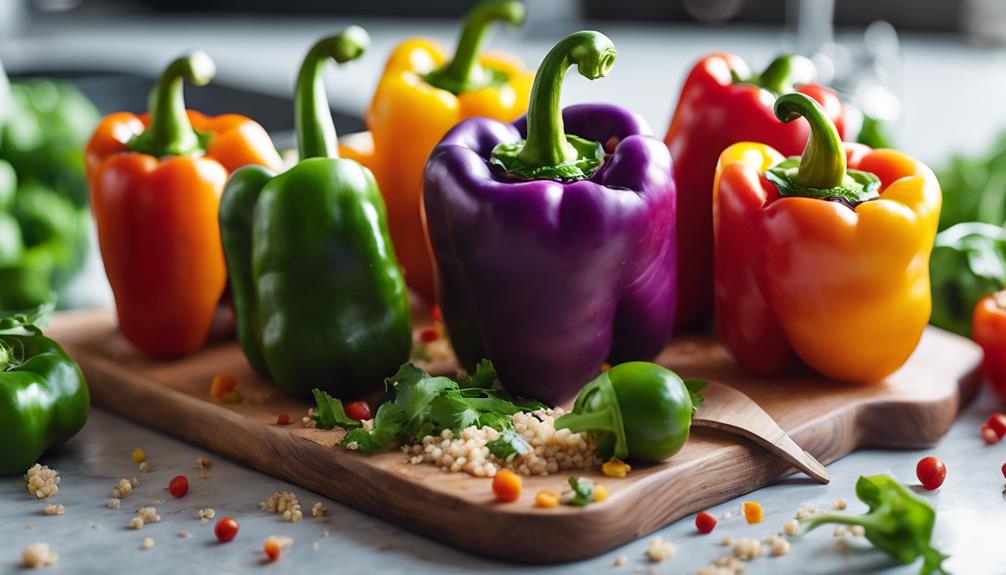 colorful salad with grains