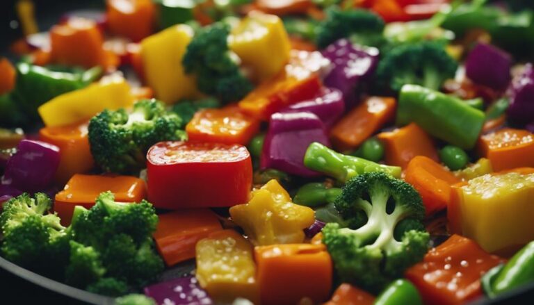 Rainbow Vegetable Stir-Fry With Tofu