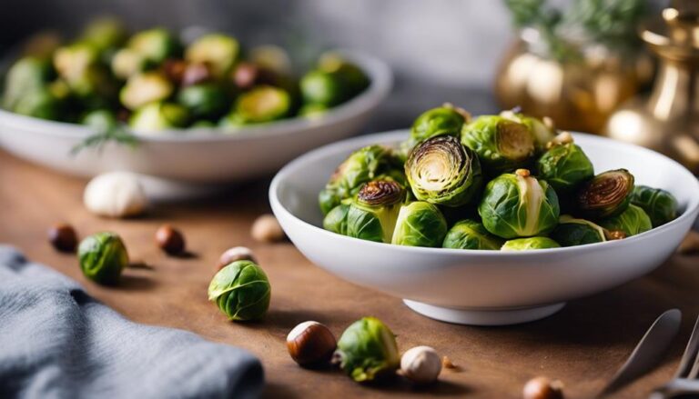 Sous Vide Brussels Sprouts With Chestnuts