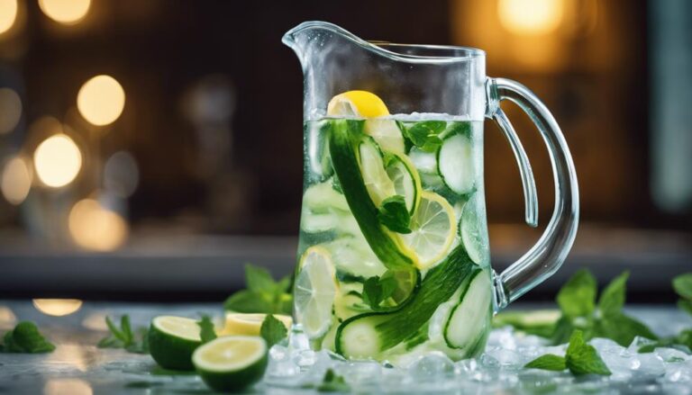 Sous Vide Cucumber and Lemon Water