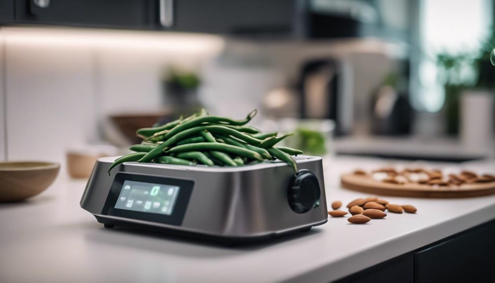 cooking food in vacuum