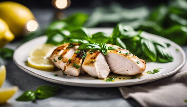 Sous Vide Lemon-Basil Chicken Breast