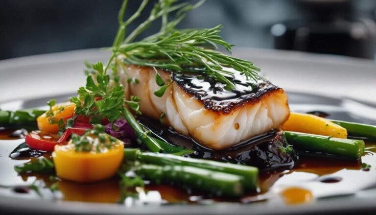 Sous Vide Balsamic Glazed Cod