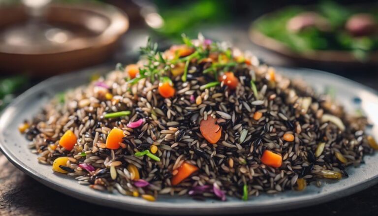 Sous Vide Organic Wild Rice Pilaf