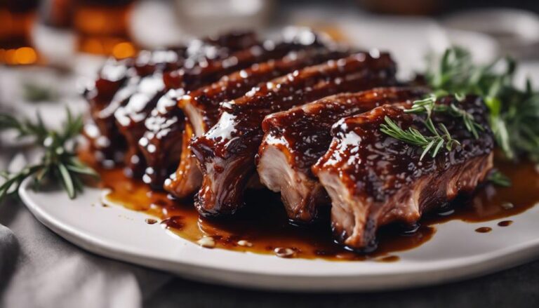 Sous Vide Maple-Glazed Pork Ribs