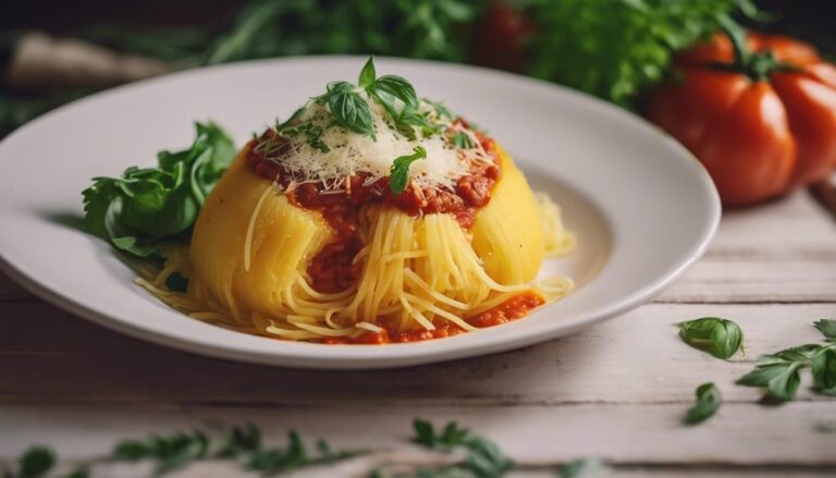 Sous Vide Spaghetti Squash With Tomato Sauce